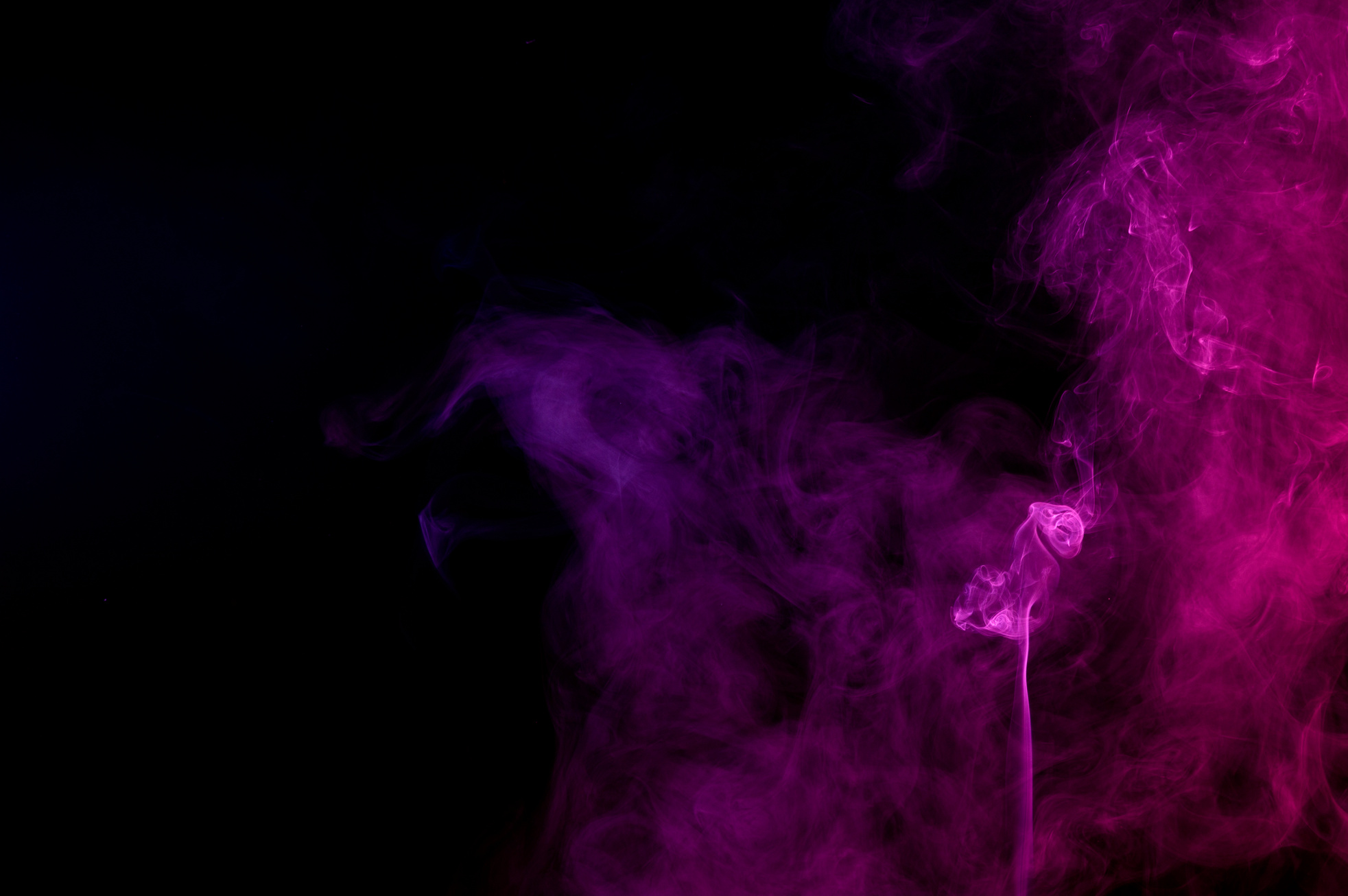 Abstract pink smoke