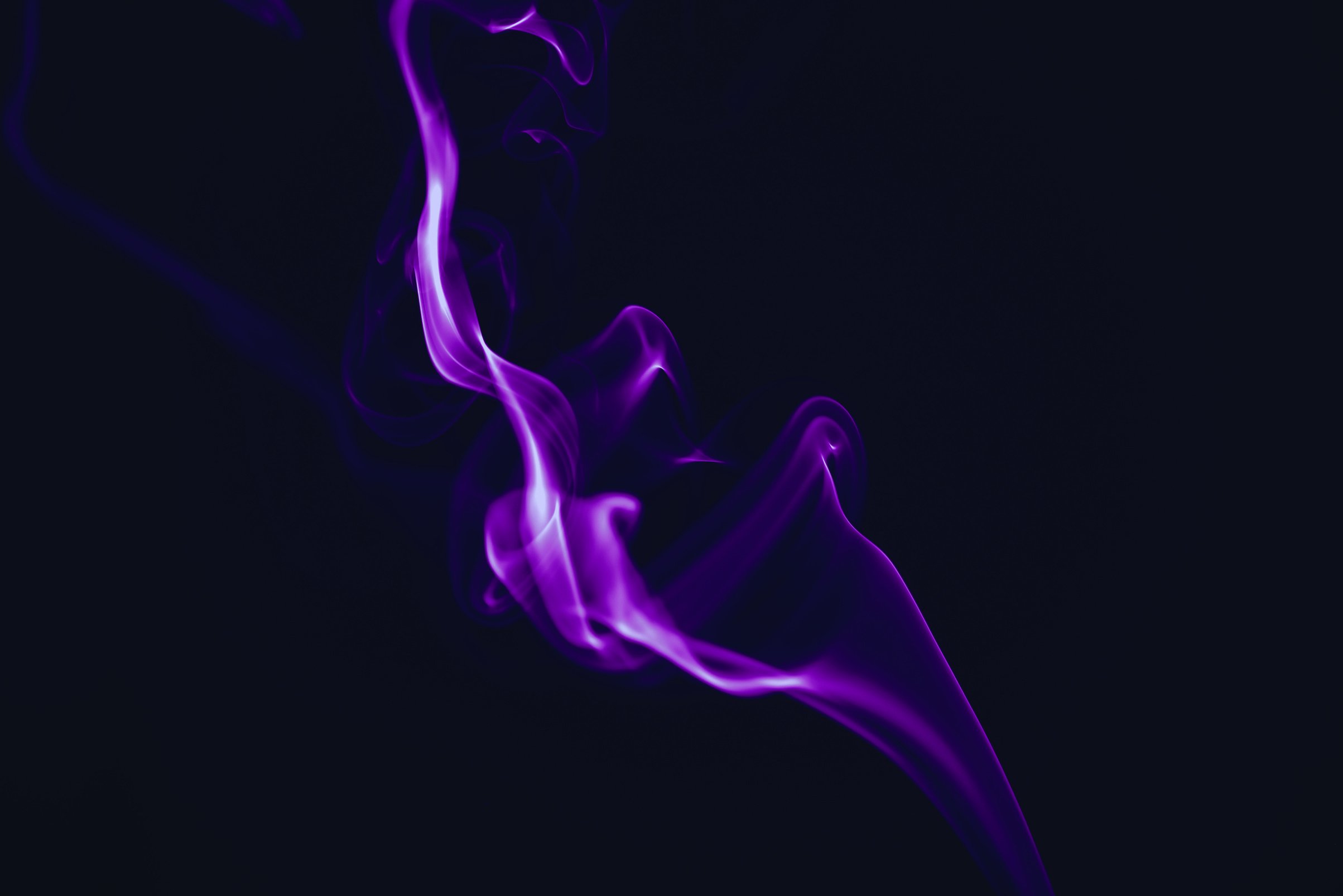 Abstract Purple Smoke