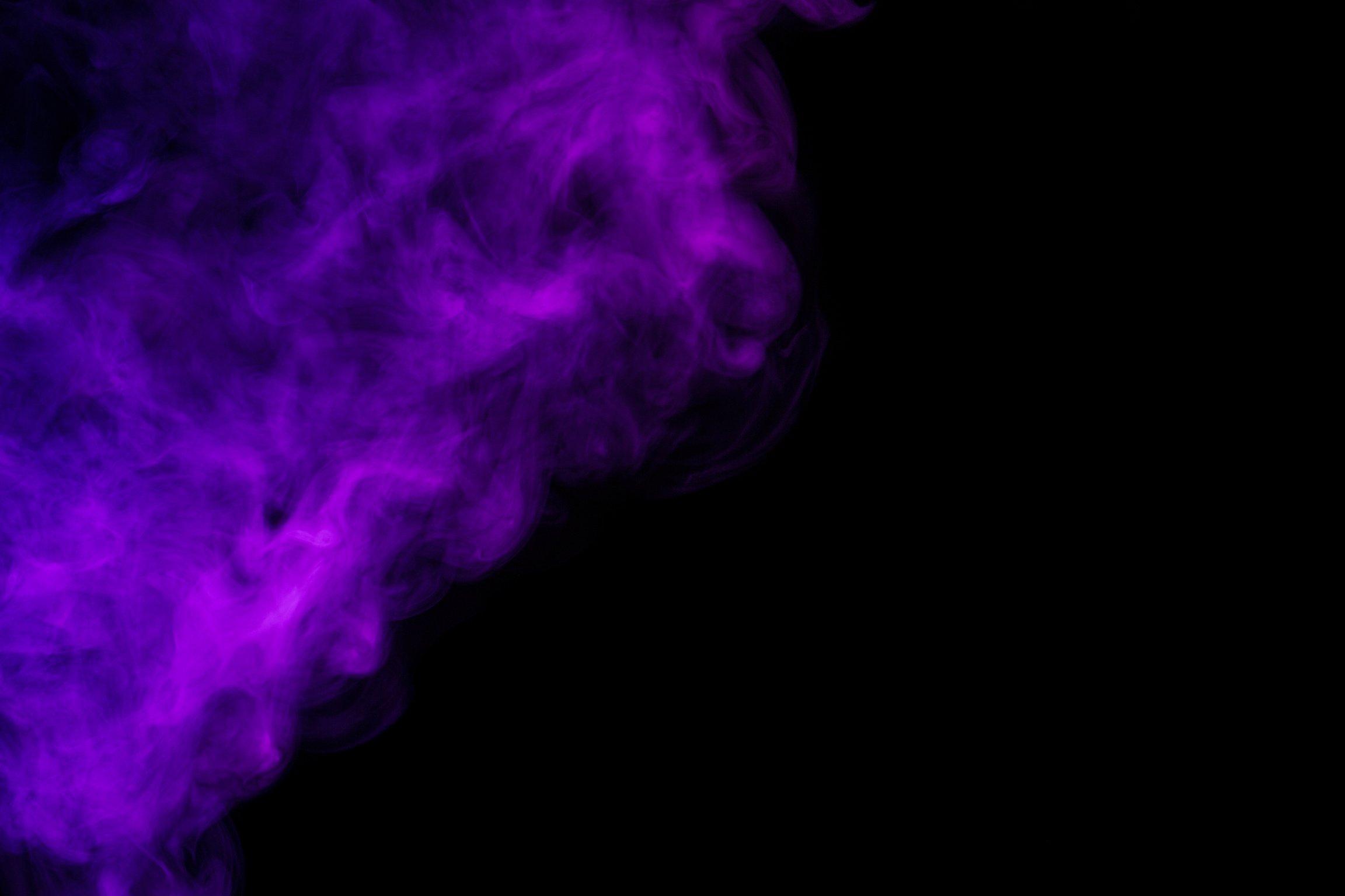 Abstract Purple Smoke Hookah.